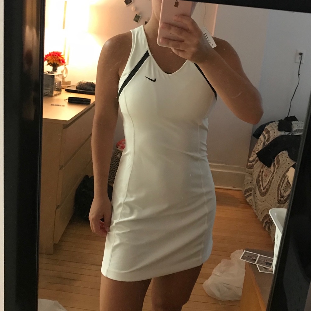 Nike White Tennis Dress